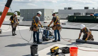 Atlanta, GA commercial roofing installation for local businesses by FX Remodeling & Exteriors