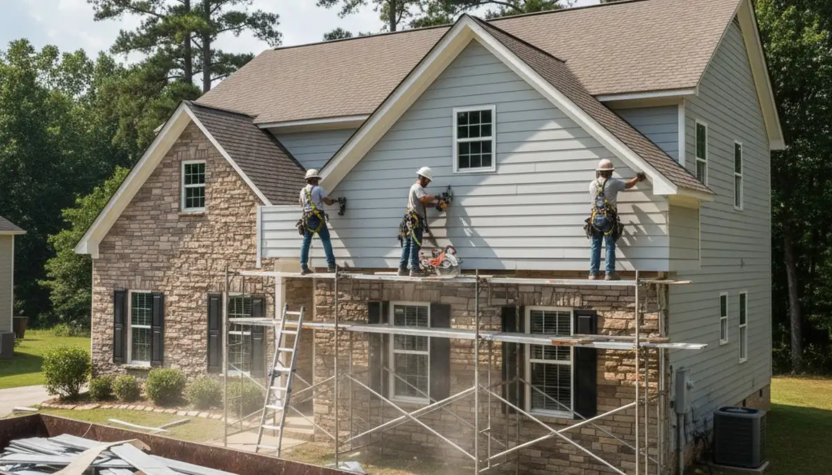 Atlanta, GA siding contractor showcasing professional exterior siding installation services