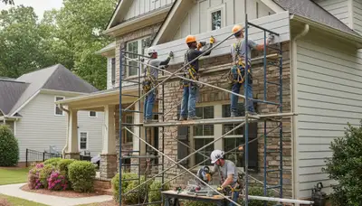 Atlanta, GA siding contractor for exterior home siding installation and replacement