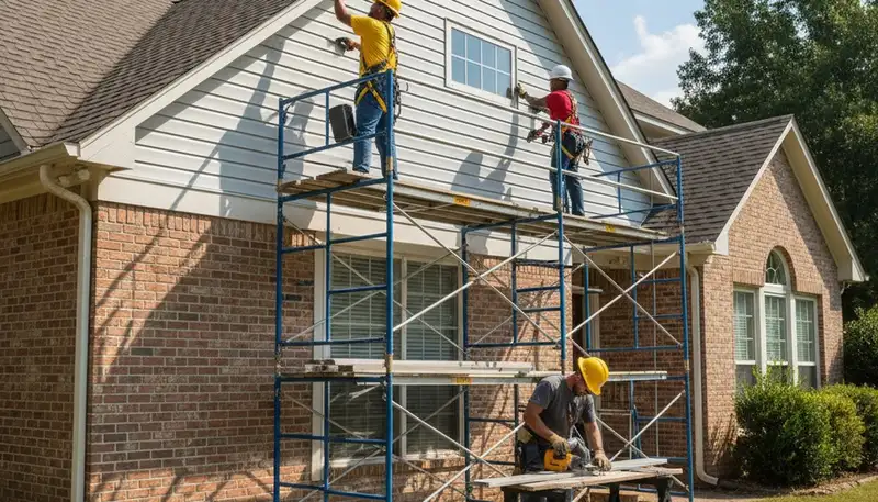 Siding contractor in Atlanta, GA providing expert home exterior siding installation and repair