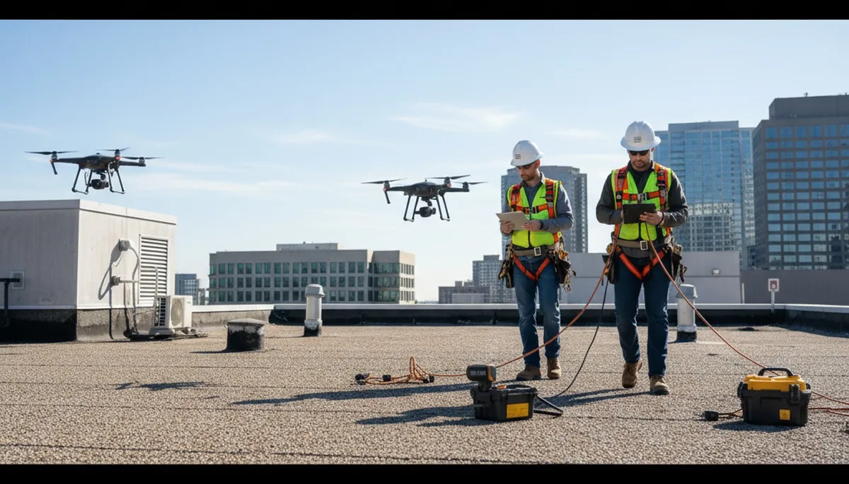 Atlanta, GA roof inspection by FX Remodeling & Exteriors for storm damage and leak detection