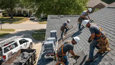Atlanta siding installation crew working on a home exterior for durable weather protection