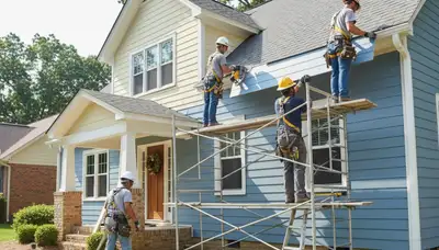 Atlanta, GA siding contractor exterior for residential siding installation and replacement services