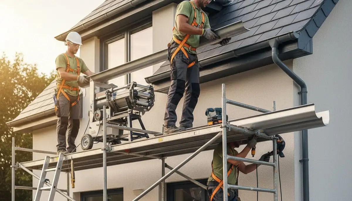 Atlanta seamless gutter installation for home rain protection in Atlanta, GA