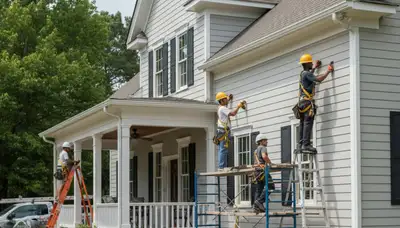 Siding contractor in Atlanta, GA providing professional exterior siding installation and replacement