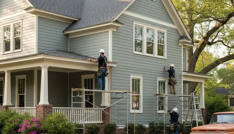 Atlanta, GA siding contractor showcasing expert exterior siding installation for local homes