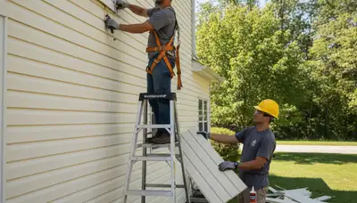 Vinyl siding repair in Atlanta, GA for cracked, warped, and storm-damaged exterior panels